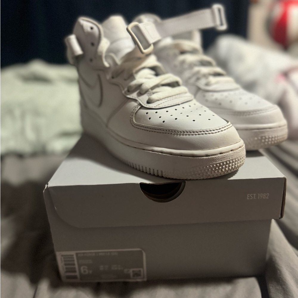 Nike Kids White Sneakers
